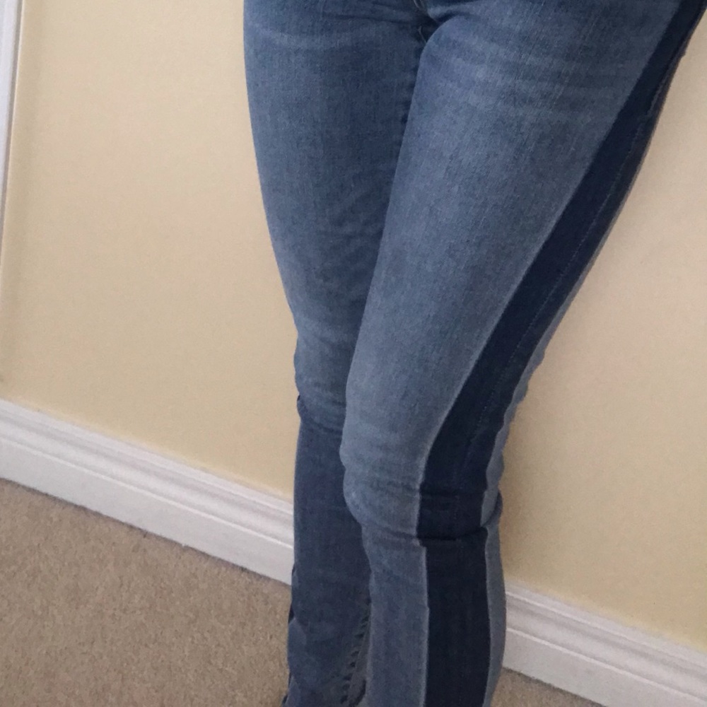 STRIPED JEANS - Picture 3 of 5